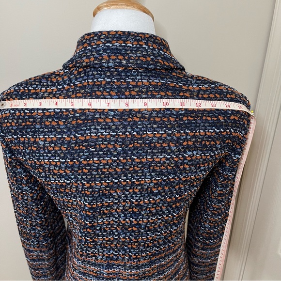St John Fringed Tweed Knit Jacket w/Scarf NWT - Picture 13 of 15
